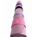 Wholesale All Kinds Custom logo Printing Slap on Band Pat Circle Silicone Slap Wristband for Adjustable Yoga Mat Belts
