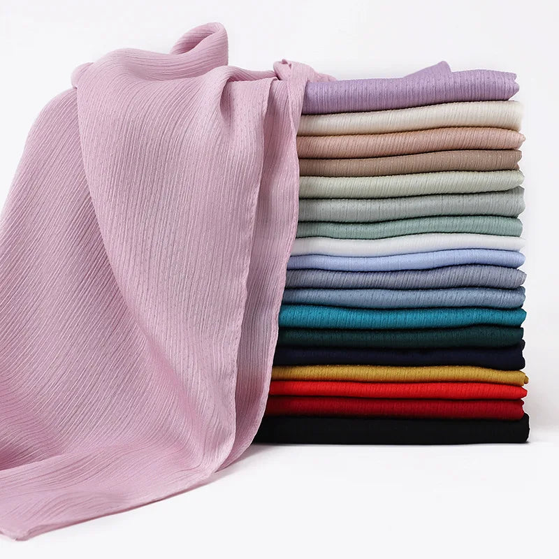 2026 New  Silk Satin Scarf Hot Style Diamond-studded  Malaysia Hijabs Ladies Factory Wholesale Bag Head Scarf
