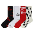 Customized Fashion Design Logo Knit Socks Casual Sport Cotton Socks With Custom Made Logo