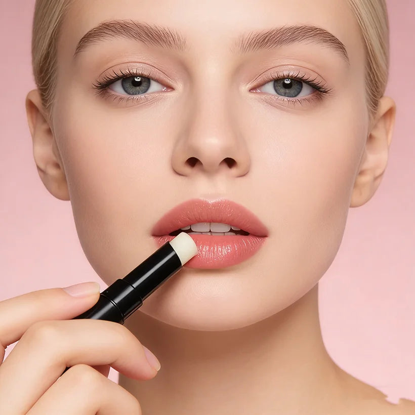 Private Label Exfoliating Lip Scrub Stick Moisturizing Nature Colors Lip Scrub Balm