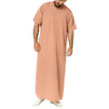 Hot Sale Muslim Dress Arab Man's Islamic Thobes Mens Dubai Islamic Clothing Best Selling Islamic Clothing Men Arabic Thobe