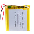 3.7V Lithium Polymer Battery 505050 1800MAH Tachograph Sound Card Wireless Rechargeable Li-ion Cell