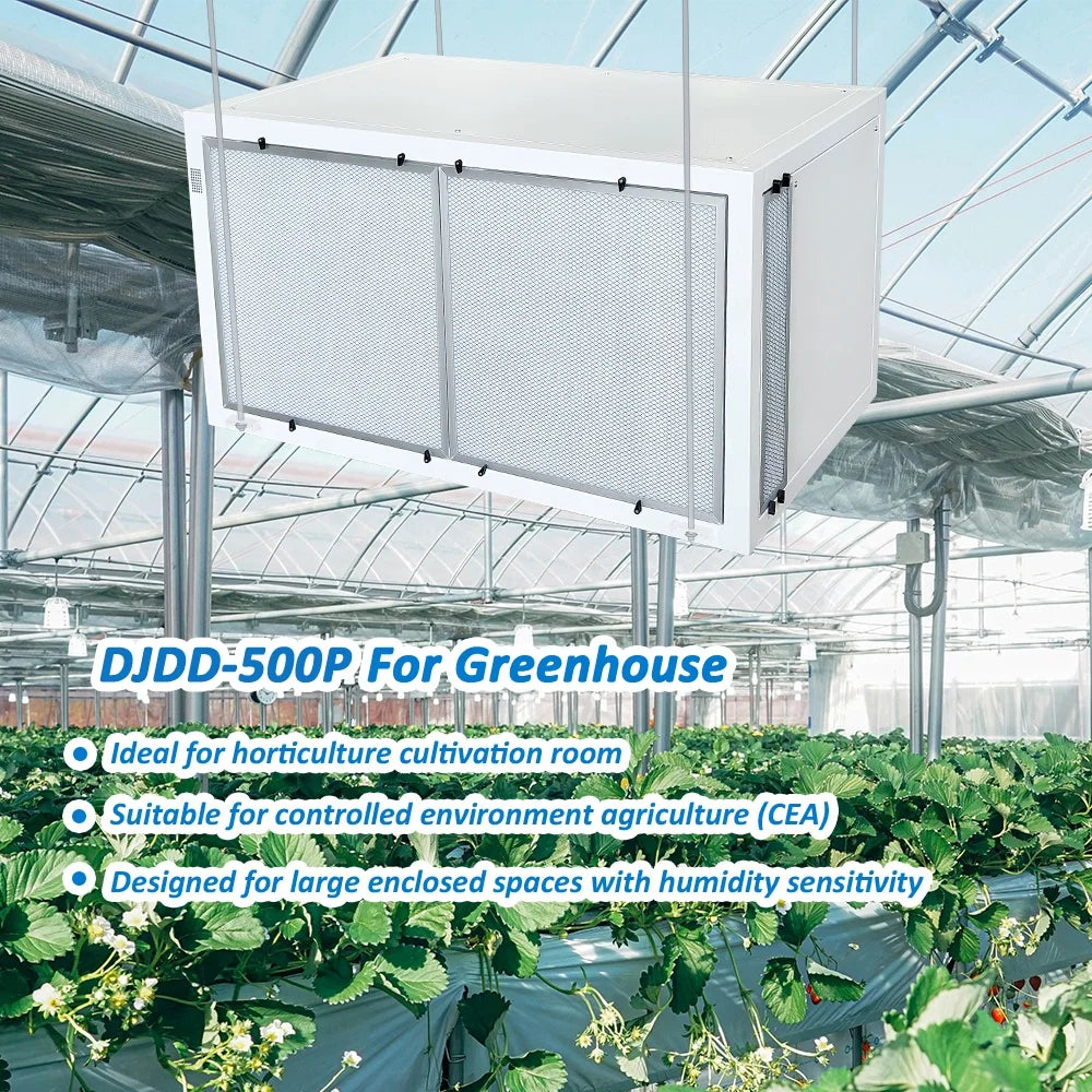 500Pints/D Commercial air Dryer Ceiling Mounted Refrigerant Industrial Dehumidifier for High-value Economic Grow Greenhouse Room
