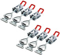 Toggle Catch Latches Adjustable Cabinet Boxes Case Metal Toggle Clamp Hand Tool Toggle Clamp Antislip Red Horizontal Door Bolts