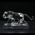 Exquisite Tiger Crystal Zodiac Figurine for Perfect for International Display