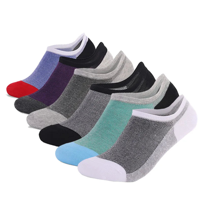 High Quality Low Cut Non Slip Cotton Invisible Sock Summer No Show Men Socks