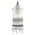 Stock 50*18cm Polyester Jewish Prayer Shawl Big 110*180 Autumn Department Name Dot Pattern Prayer Scarf From Israel