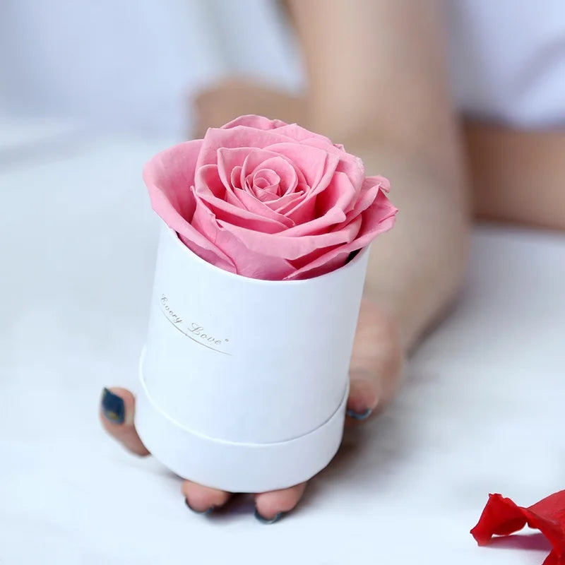 2026 Best Seller Preserved Eternal Rose in Box for Mother's Day Gift Wedding Decoration