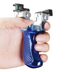 New Product Laser Slingshot High Precision Outdoor Fast Pressing Slingshot Shooting Hunting Slingshot