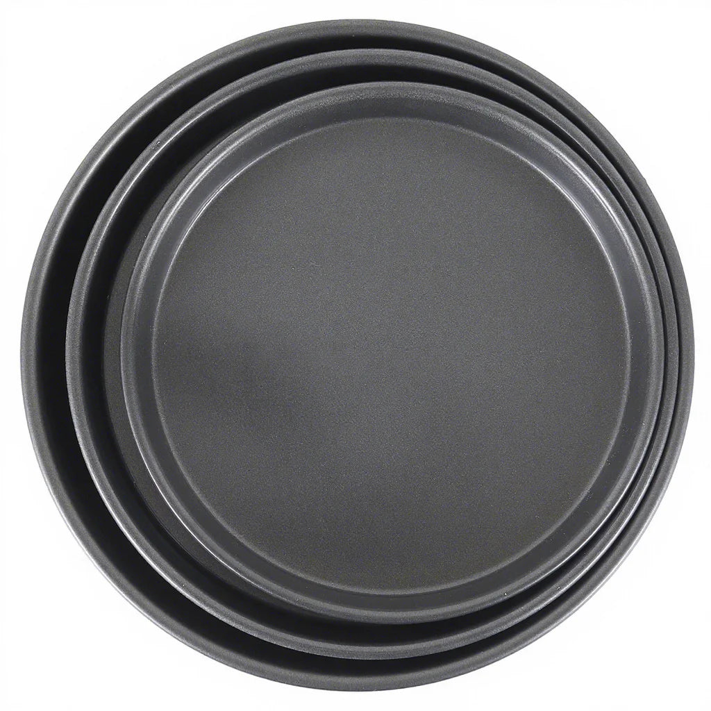 Factory Sale 12'' Deep Pizza Cake Pan Shape Aluminum Tray Non-Stick Perforated Holes Disposable Cake Mould Tools Metal Toolset