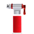 Convenient Portable Mini CO2 High Pressure 130-160PSI Bicycle Pump Schrader/Presta Valves Cyclist-Friendly On-The-Go Inflator