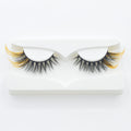 Private Label Real Mink 3d Vegan Eyelashes Vendor Fluffy Mink Full Colorful Strip Lashes Natural False Eyelashes Wholesale