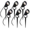 12V Electric LED Garden Pathway Spike Spot Lights IP65 Waterproof Outdoor RGB Decorative Landscape Lights