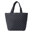 Waterproof Tote Bag Purse Soft Padded Cotton Checkered Quilted Shoulder Bags Handbags Puffer Tote Bag