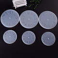 Silicone Rubber Resin Mould for Clock Alarm Clear Timer Making DIY Wall Silicon Mold Flexible Craft Art