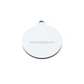 MDFSUB 80x95MM Double-sided Wood Sublimation & UV Printing Christmas Ball Bauble MDF Ornaments 6 Colors Modern Hanging Ornament