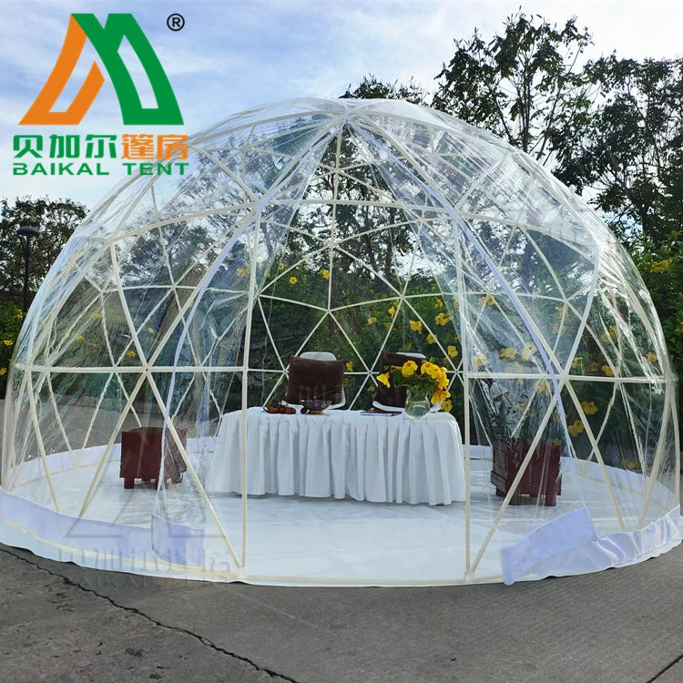 Easy Assemble Transparent Garden Dome Tent Leisure Camping Tent for Sale