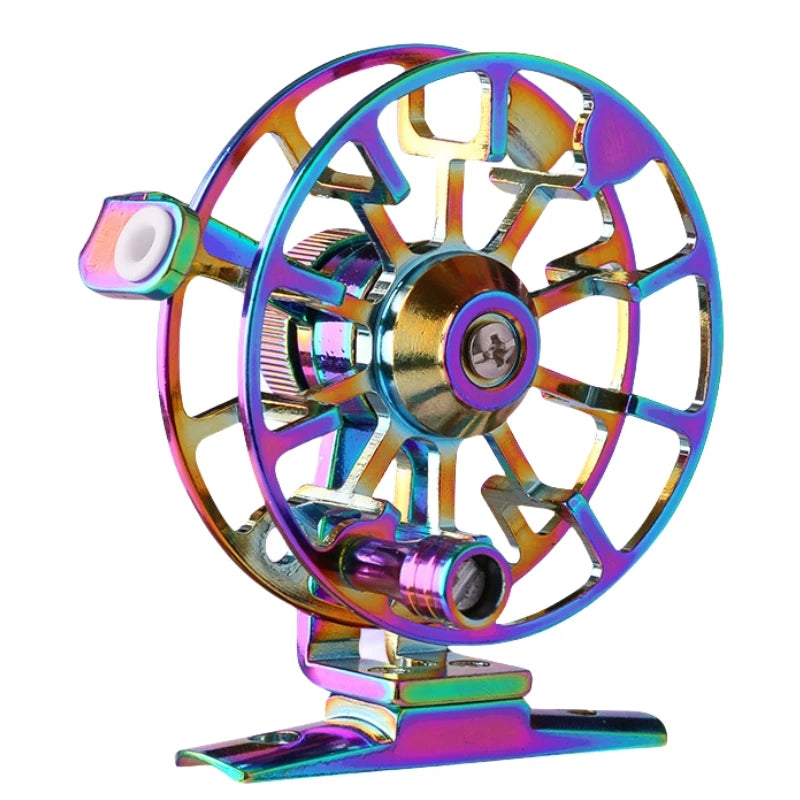 New Factory Price 58g 2+1 Full Metal Ultra-light Former Ice Wheel Raft Fly Fishing Reel