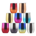 AI-MICH Custom Egg Eggshell Coffee Cups Double-Layer Vacuum Belly Water Cup U-Shaped Stainless Steel Coffee Cups