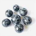 Wholesale Natural High Quality Crystal Sphere Healing Grey Feldspar Ball for Decoration MegaBDM