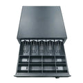 Factory Price Oem 410mm Durable 5 Bills 8 Coins Rj11 Key-lock 12v Metal Money Drawer Box Electronic Cash Drawer for Pos System