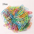 Colourful 28mm Metal Paperclip Custom Paper Clip