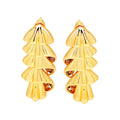 Girls Statement Minimalist Cool Unique Women Jewelry Geometric Dangle Earrings Gold for Anniversary Engagement Wedding