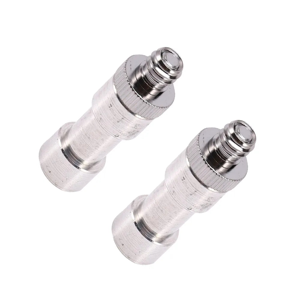 OEM 16mm Aluminum Steel Conversion Adapter Screw - 1/4"Female to 3/8" Male Thread Spigot for Studio Mounts