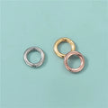 13mm Round Pendant Clasps Thick 925 Sterling Silver Round Closure Clasp for Bracelet Necklace Jewelry Making