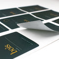 OEM Printing Luxury Waterproof Vinyl Stickers Die Cut Design Custom Labels for Hair Products