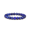 Y273 Wholesale Pulsera Natural Stone Bracelet for Men Beaded Lapis Lazuli Stone Charm Fashion Jewelry Bracelets & Bangles