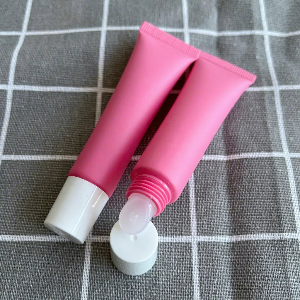 Nourishing Peptide Waterproof Mineral Liquid Lip Treatment 15ml Pink Lip Butter Balm Private Label Long Lasting Makeup for Women