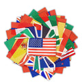 Hot Sale Hanging National Flag Football Small Banner Bunting String Party Outdoor Decoration Flag Hanging 32 Countries