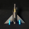 Custom Plane Bottle Glorifier Rechargeable Stainless Steel Rocket Bottle Presenter