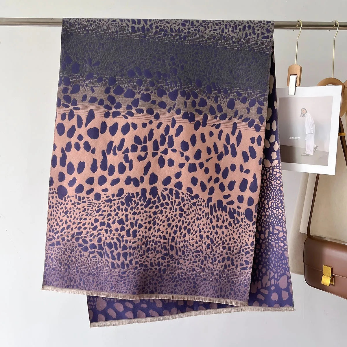 2026 Fashion Warm Winter Scarf Cashmere Women Pashmina Design Print Shawls Wrap Female Thick Blanket Soft Bufanda Stoles