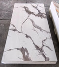 Modern Graphic Design Waterproof PVC Marble Sheet Wall Panel with UV Coating for Hotel Hospital Applications