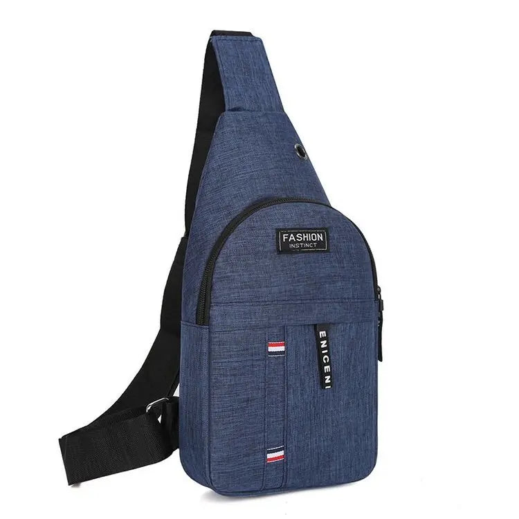 Luxury Waterproof Nylon Crossbody Bags Men Messenger Shoulder Bag Small Cell Phone Handbags Purses Sports Pouch Universal