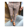 Hot Sell Plus Size Men's Pants Fashion Button Trousers Casual Autumn Skinny Pencil Pants for Men Pantalones De Hombres