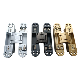 Zinc Alloy and Aluminum Alloy Material Hinge 3D Adjustable Heavy Duty Concealed Door Hinges