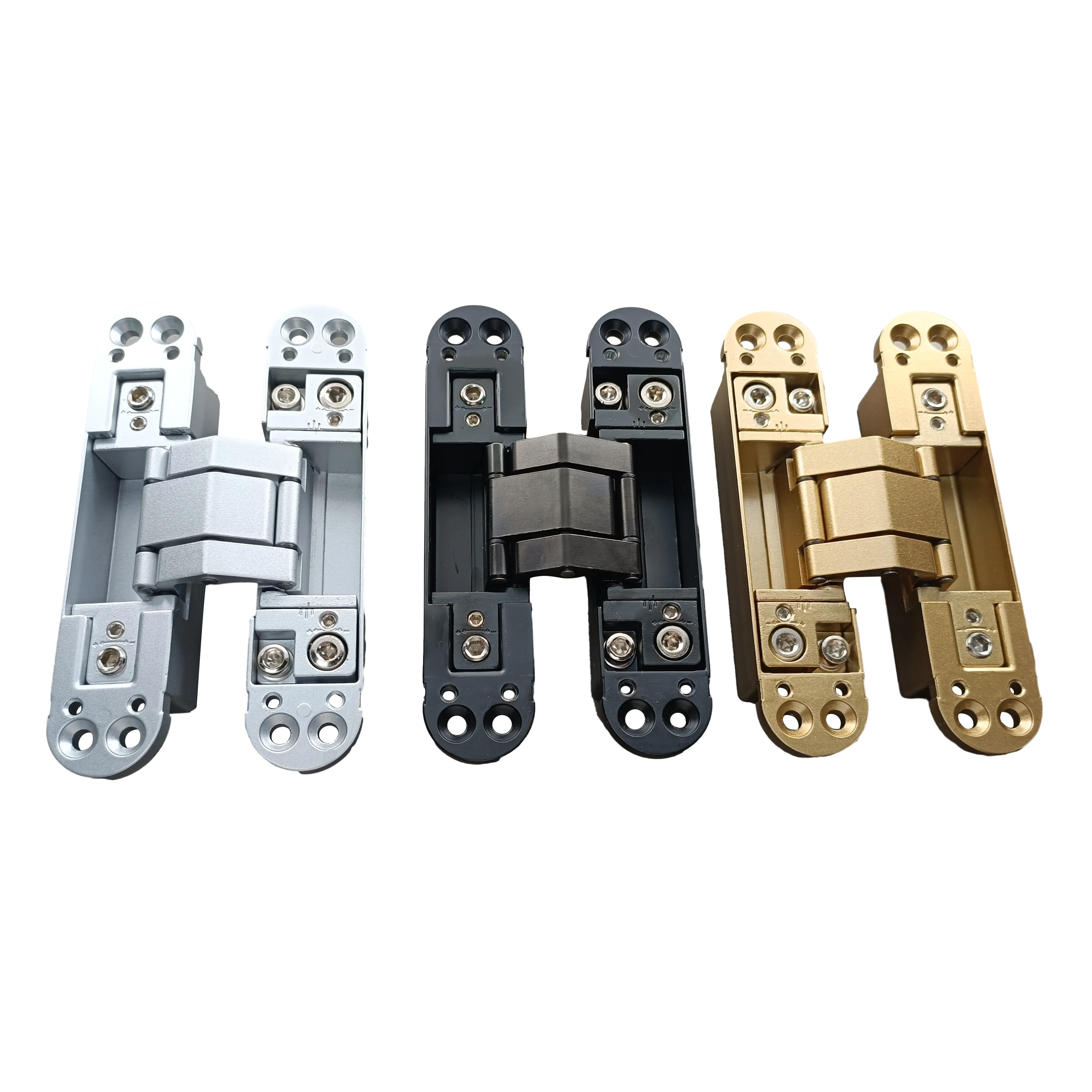 Zinc Alloy and Aluminum Alloy Material Hinge 3D Adjustable Heavy Duty Concealed Door Hinges