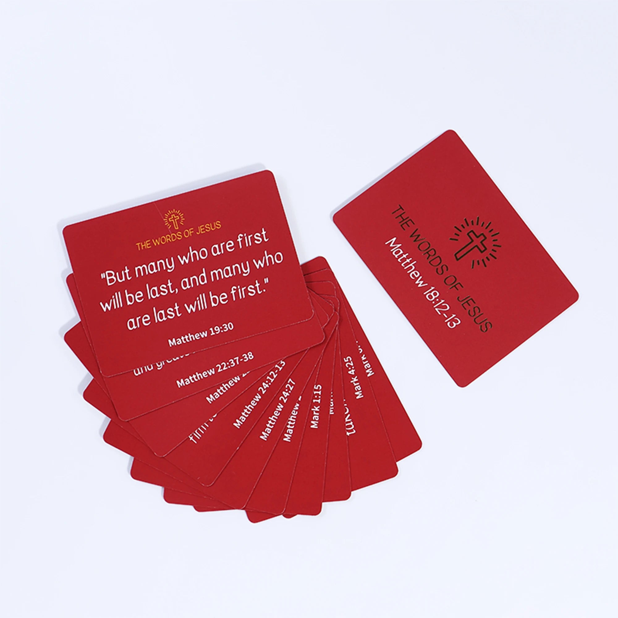 Custom Printed Positive Mindfulness Self-Care Affirmation Cards Deck Stand Inspirational Mental Health Game & Play Usage