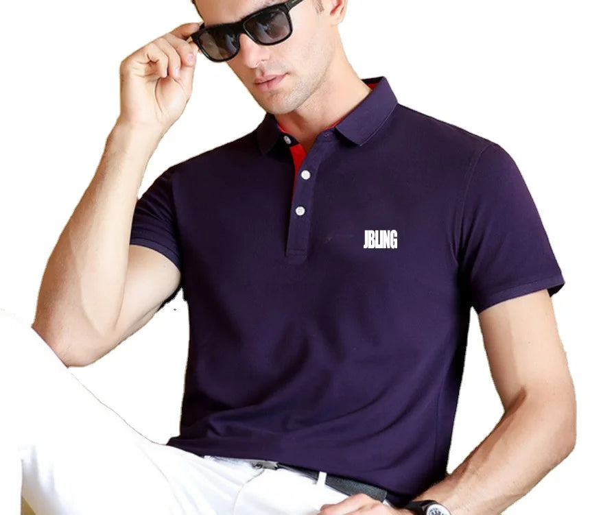 Customized Youth Plain Embroidered Peru Pima Cotton Polo Shirt for Men