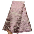 Jacquard Fabric Jacquard Brocade Fabric Elegant Embroidered Polyester Lace for Women's Dress