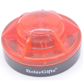 Dual-Mode 6V LED Beacon Strobe Light with Magnetic Base Emergency Safety Flash for Truck Car Roadway Vehicles