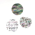 Custom Private High Quality Silver Void Stickers Tamper Proof Security Seal Labels NO RETURNS if REMOVED