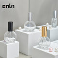 Luxury 10ml Glass Perfume Bottle Round Multi-color Nozzle Refilled with Aluminum Sprayer