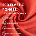 Recycled Polyester 50D Stretch Bonded Fabric 300+ Colors Price Per Meter for Girls Jacket Lining 100% Polyester for Recycling