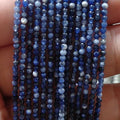Wholesale 2mm 3mm 4mm Natural Sodalite Gemstone Beads for Jewelry Making Stone Beads