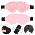 Deep 3D Contoured Custom Logo Eye Mask Breathable Skin-Friendly Memory Foam Sleeping Eye Mask