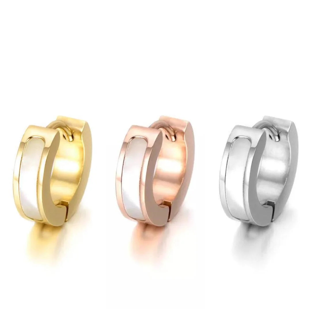 4.12MM Small Huggies Hoop Earrings Gold Silver Cz Hoop Cartilage Earrings Stud Minimal Tiny Ear Piercing Jewelry Wholesale